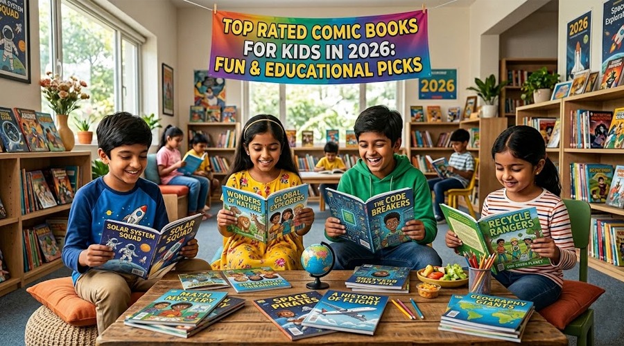 Top Rated Comic Books for Kids in 2026: Fun & Educational Picks