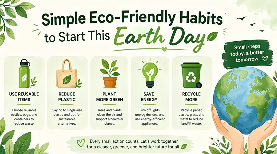 Simple Eco-Friendly Habits to Start This Earth Day