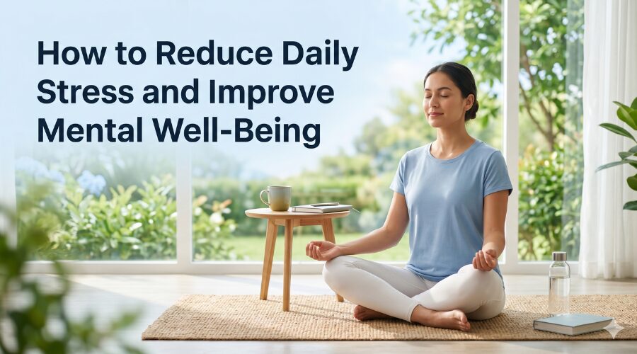 How to Reduce Daily Stress and Improve Mental Well-Being