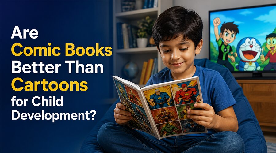 Are Comic Books Better Than Cartoons for Child Development?
