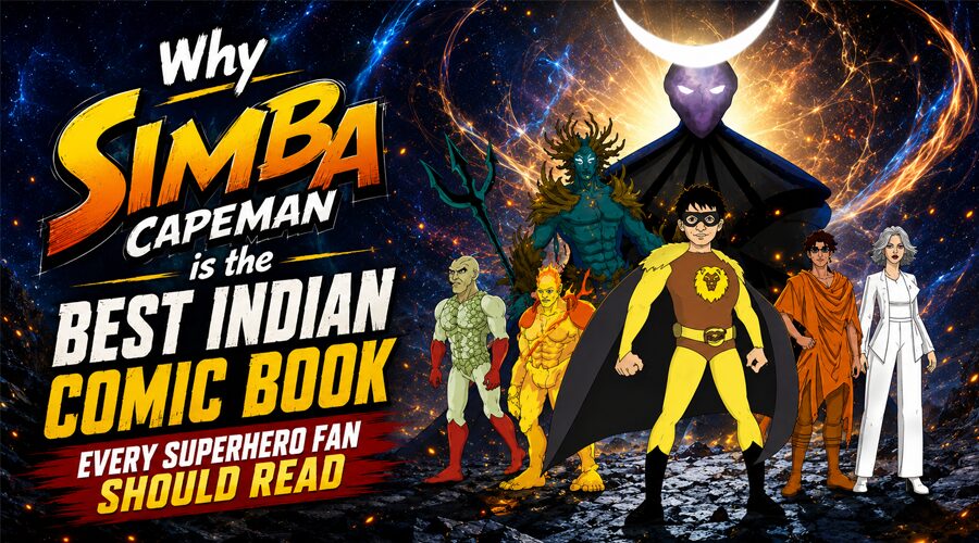 Why Simba Capeman is the Best Indian Comic Book Every Superhero Fan Should Read
